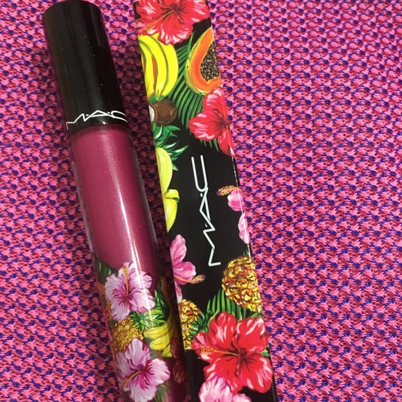 Mac Cosmetics Fruity Juicy La Salsa Creamsheen Lipglass Lipgloss BNIB - Picture 2 of 16